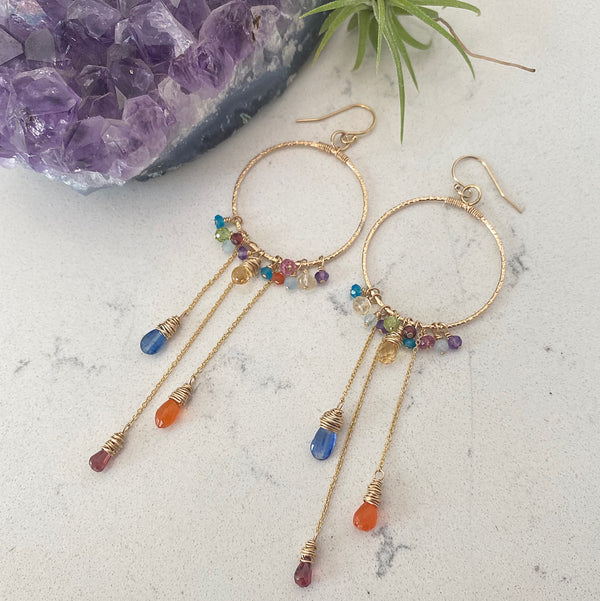 Justicia Jewelry Rainbow Earrings